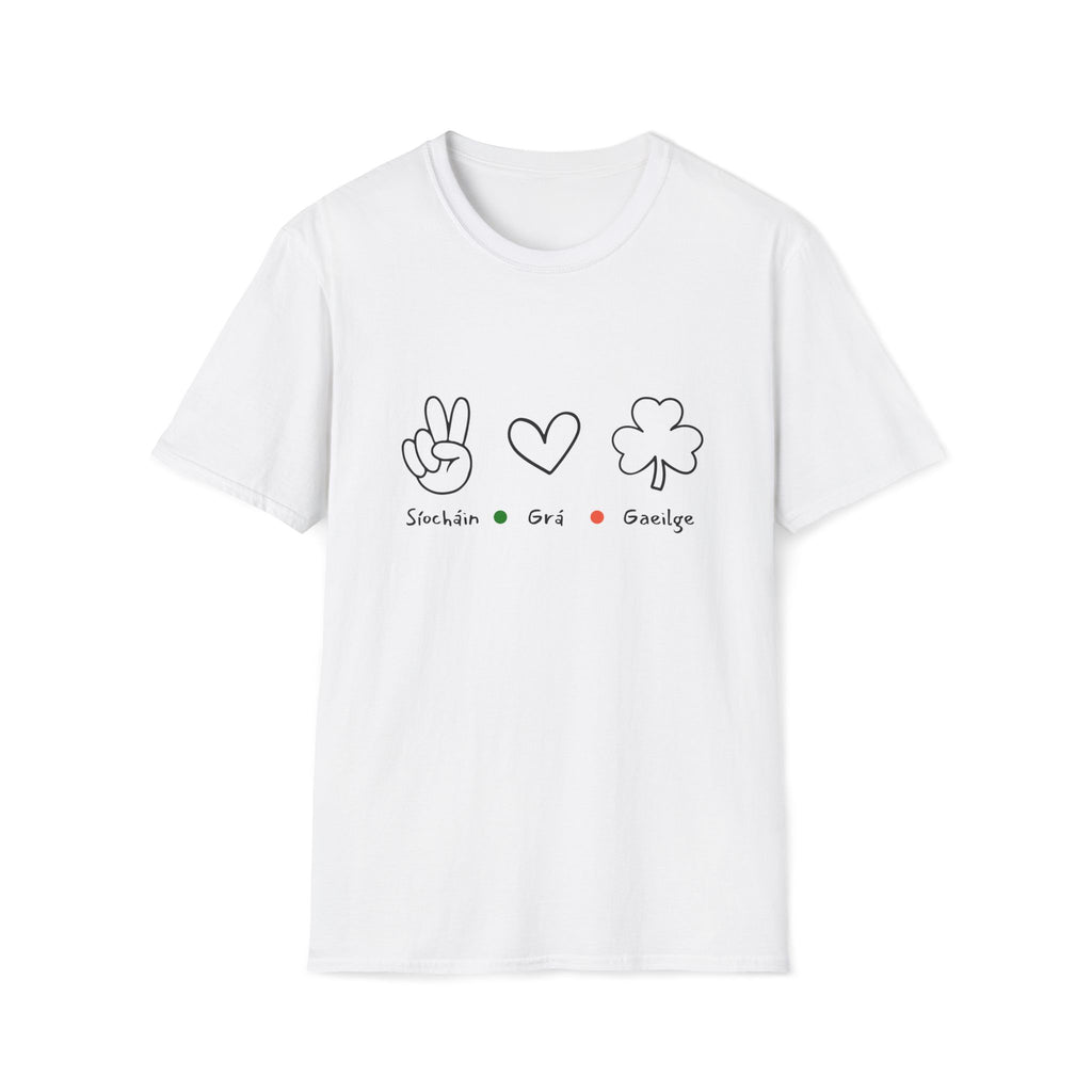 Síocháin Grá Gaeilge Tee
