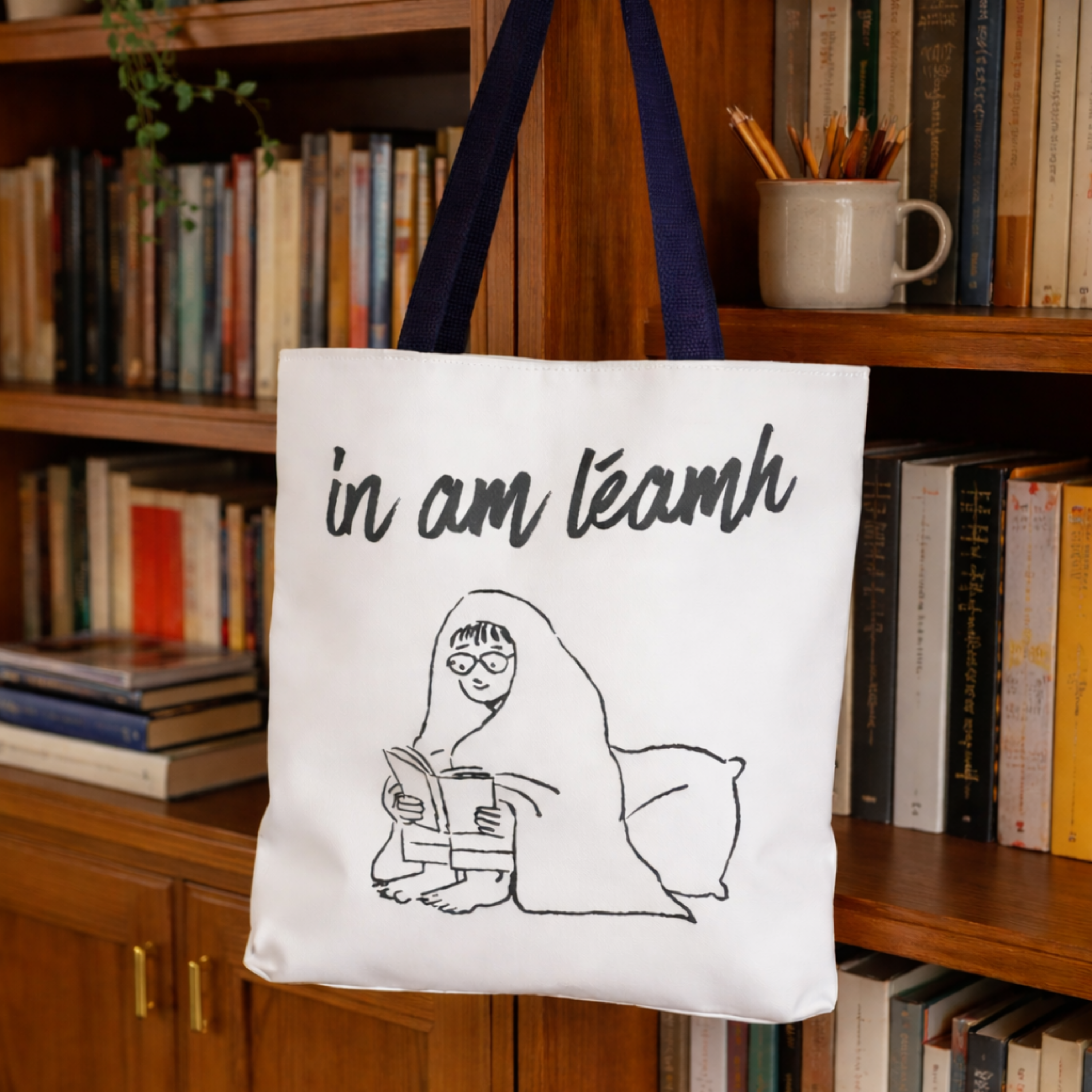 In Am Léamh Tote Bag