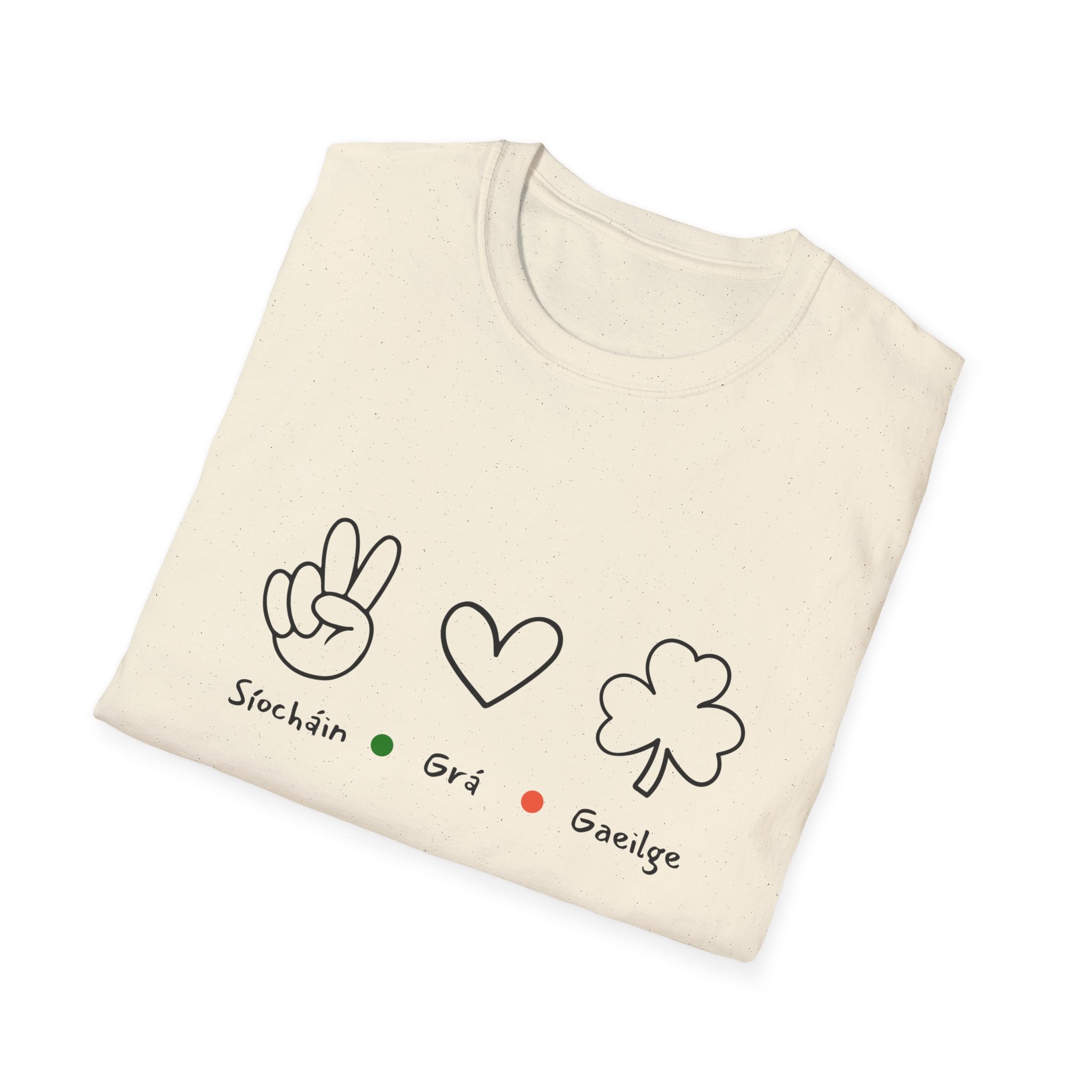 Síocháin Grá Gaeilge Tee